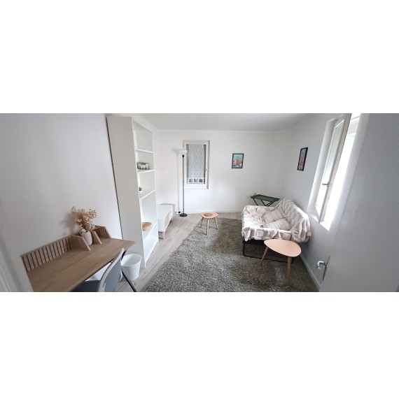 Appartement type 2 meublé, aménagé et équipé